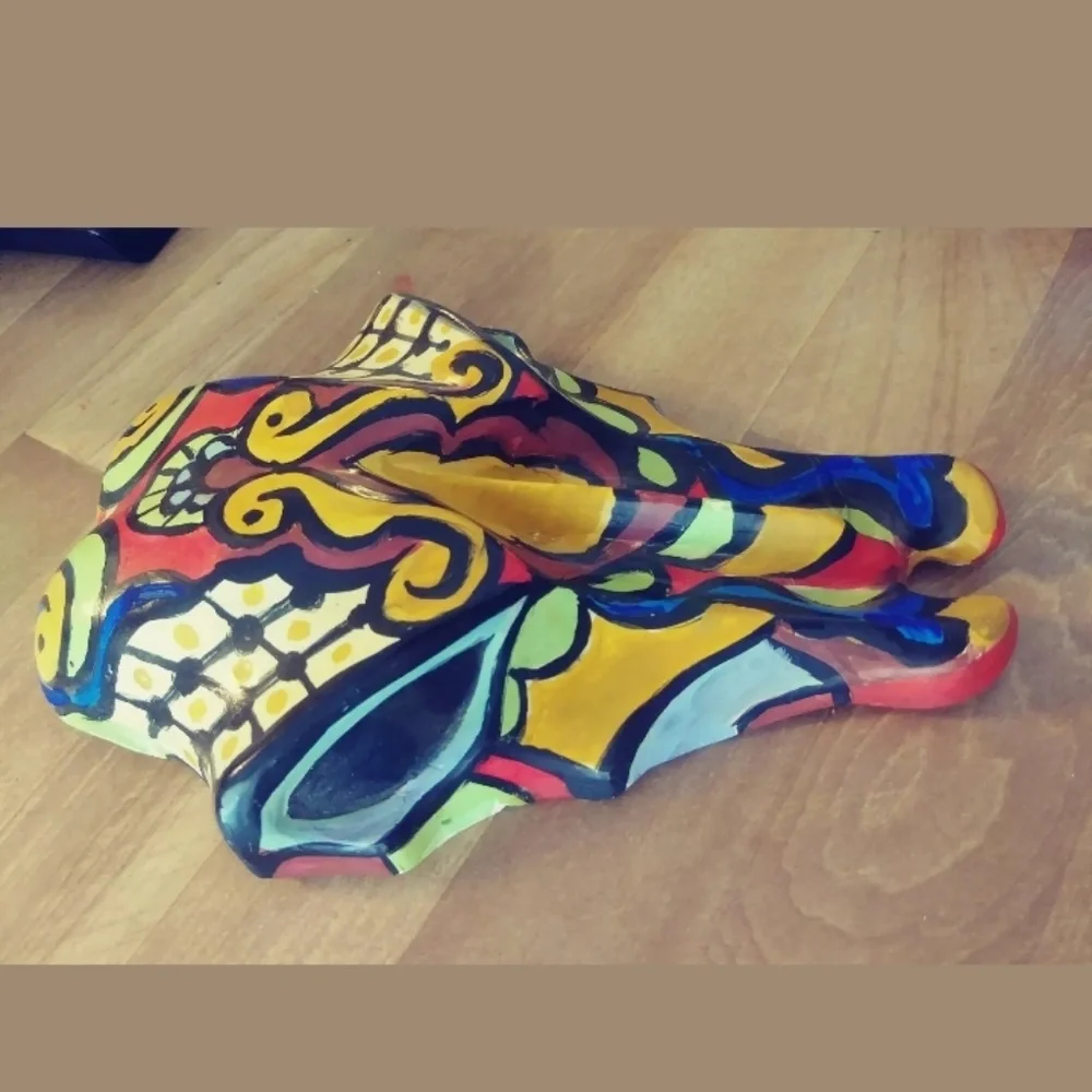 Handmade Wall Mask art hanging